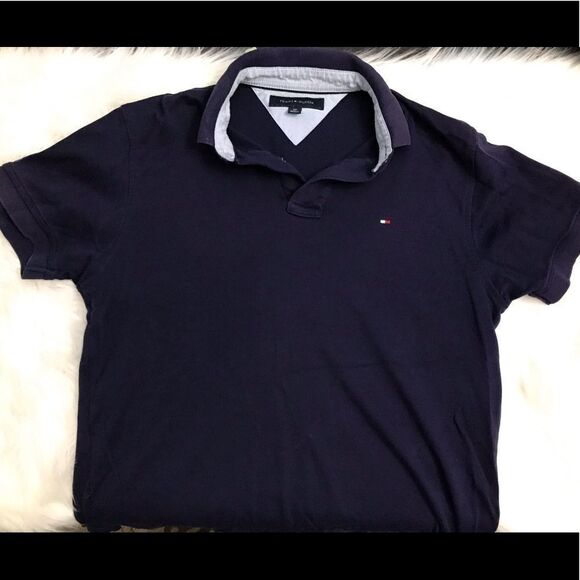 Men’s Tommy Hilfiger polo top - Picture 1 of 4